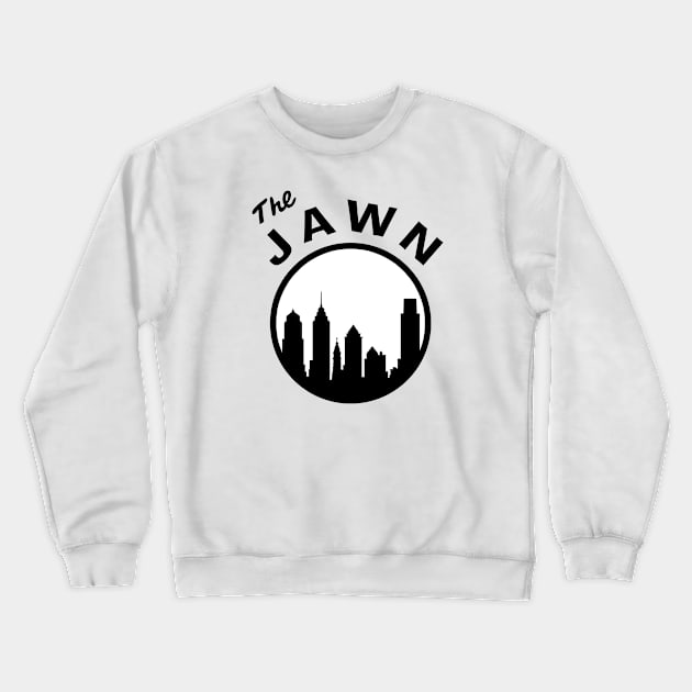 The Jawn - White/Black Crewneck Sweatshirt by KFig21